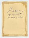 Arthur Howe Jr.'s portrait (1) Verso