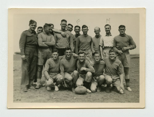 The Zahleh Casualty Clearing Station Rugby team, unbeaten in competition. Recto 1
