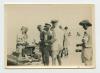 A couple of New Zealanders dish up a meal near Marsa Matruh, Egypt. Recto