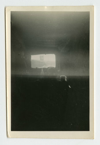 Dugout in Tobruk, Libya. Recto