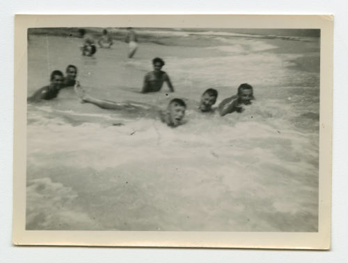 Swimming near Tobruk, Libya (1). Recto