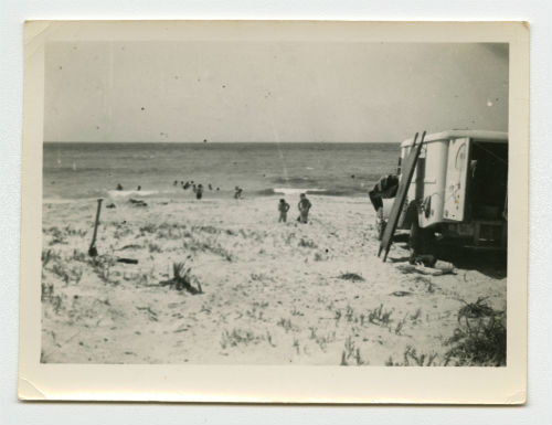 Swimming near Tobruk, Libya (2). Recto