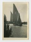 Ancient canal boat in Egypt. Recto