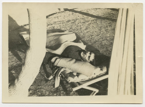 Charles "Charlie" Pierce laying down