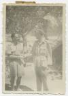 Colonel Richmond and Fred Hoeing in Tripoli. Recto