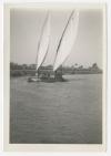 Sailboat with two sails