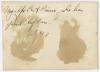 Arthur Howe, Jr. and Bertram "Bert" Payne in Tripoli, Libya. Verso