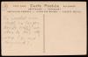 Panoramic view of Paris (postcard). Verso.