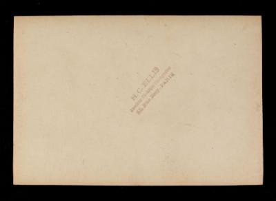 American Field Service ambulance 861. Verso.