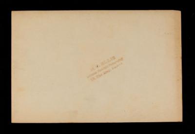 American Field Service kitchen trailer 919A. Verso.