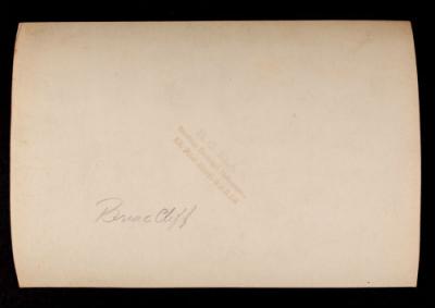 American Field Service ambulance 1088. Verso.