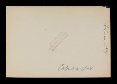 American Field Service ambulance 983. Verso.