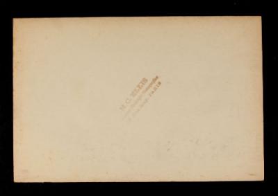 American Field Service ambulance 994. Verso.