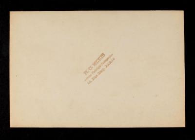 American Field Service ambulance 1010. Verso.
