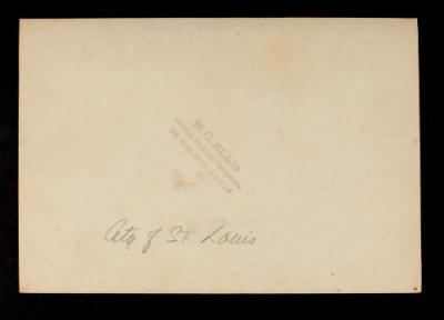 American Field Service ambulance 1063. Verso.