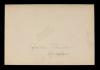American Field Service ambulance 205 with driver. Verso.