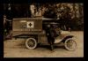 American Field Service ambulance 957 with driver