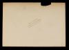 American Field Service ambulance 1040 with driver. Verso.