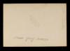 American Field Service ambulance 1081 with driver. Verso.