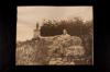 A. Piatt Andrew on the grounds of Red Roof, his home in Gloucester, Massachusetts