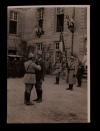 The pinning of the cross of the Legion of Honor on A. Piatt Andrew by General Ragueneau